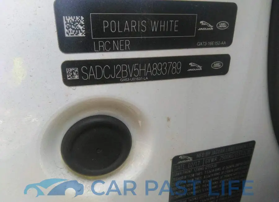SADCJ2BV5HA893789# 9