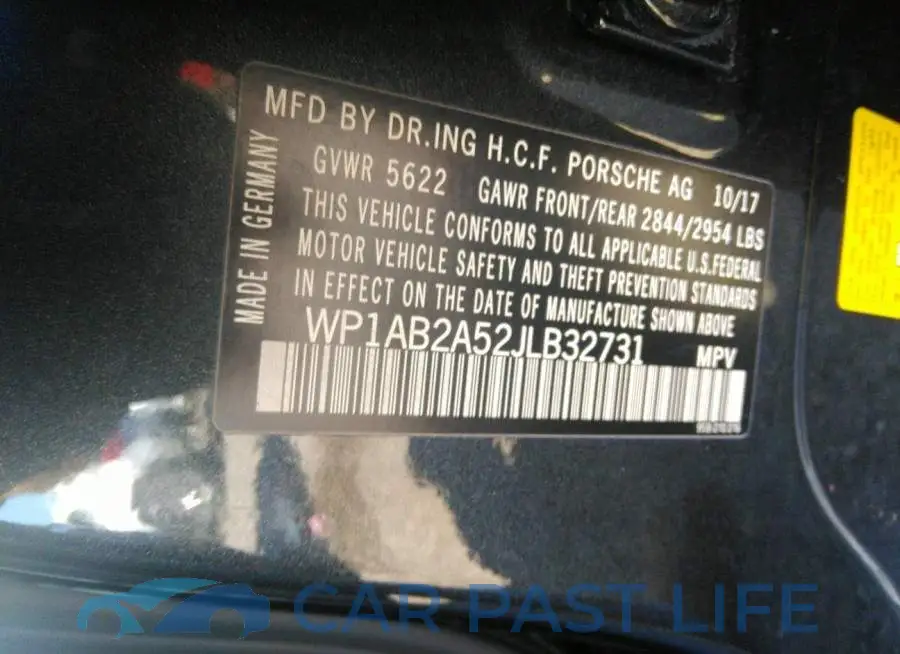 WP1AB2A52JLB32731# 9