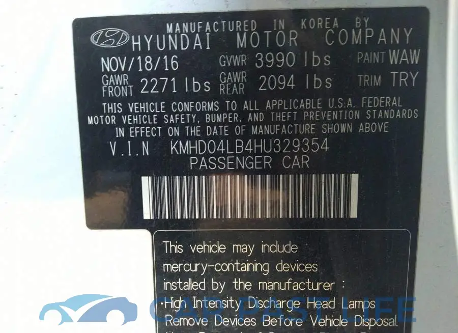 KMHD04LB4HU329354# 9
