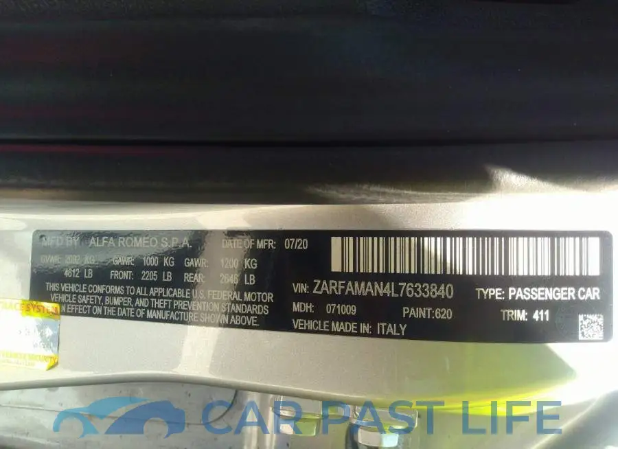 ZARFAMAN4L7633840# 9