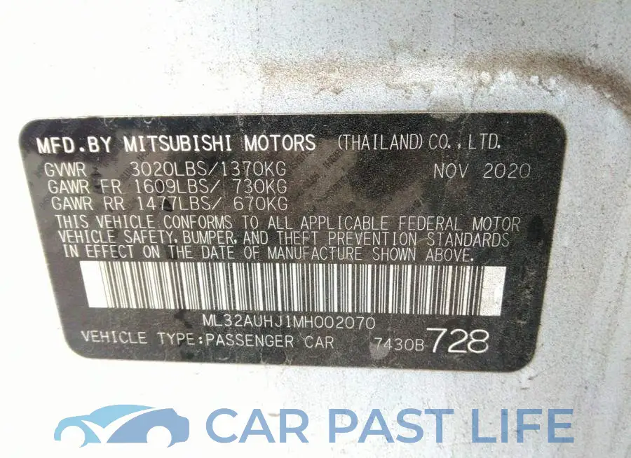 ML32AUHJ1MH002070# 9