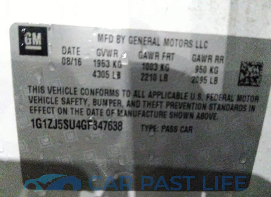 001ZJ5SU4GF347638# 9