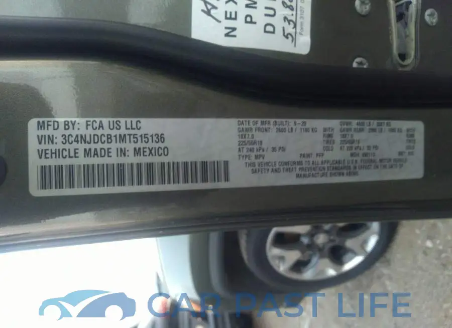 3C4NJDCB1MT515136# 9