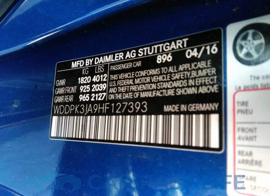 WDDPK3JA9HF127393# 9