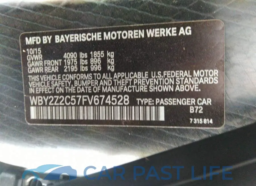 WBY2Z2C57FV674528# 9