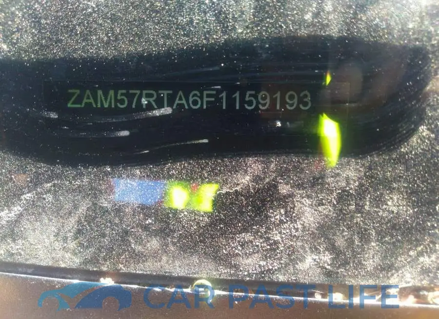 ZAM57RTA6F1159193# 9