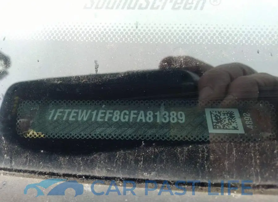 1FTEW1EF8GFA81389# 9