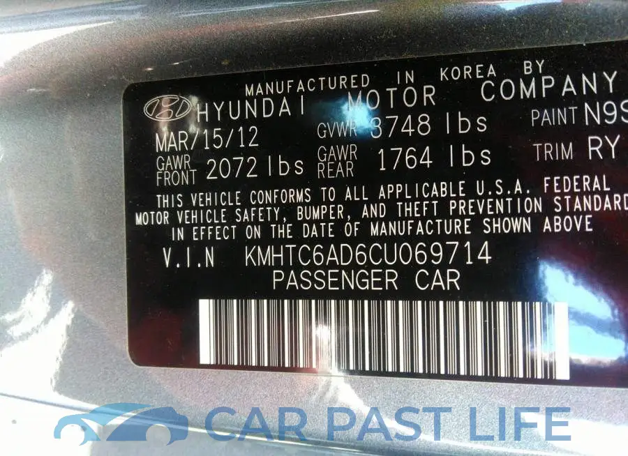 KMHTC6AD6CU069714# 9