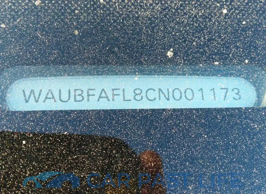 WAUBFAFL8CN001173# 9