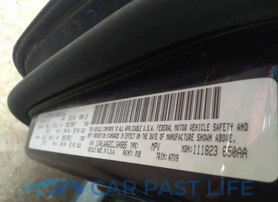 1C4AJWAG2CL164885# 9