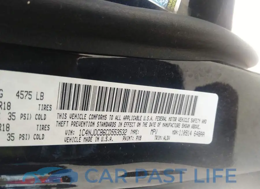 1C4NJDCB6CD553532# 9