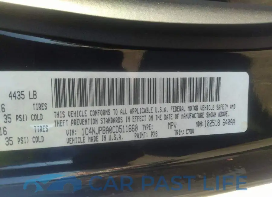 1C4NJPBA0CD511660# 9