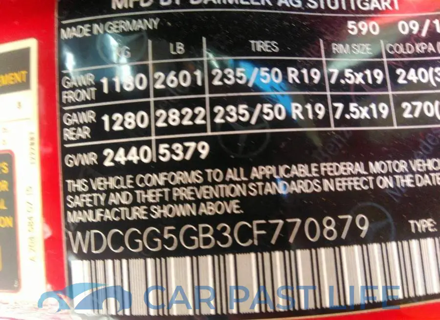 WDCGG5GB3CF770879# 9