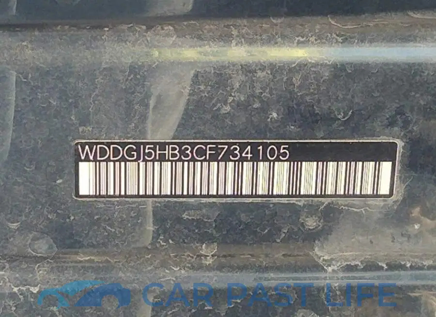 WDDGJ5HB3CF734105# 9