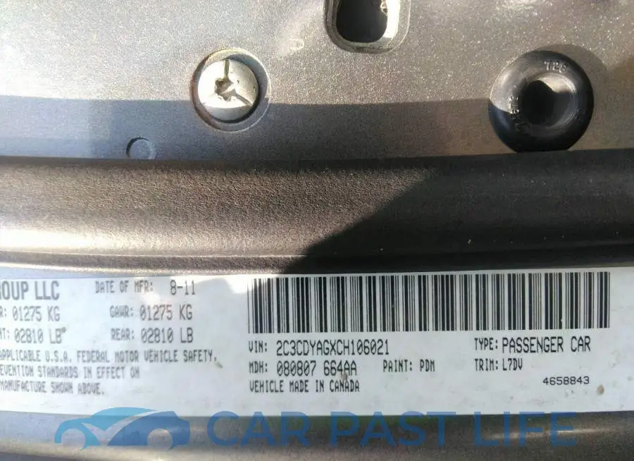 2C3CDYAGXCH106021# 9