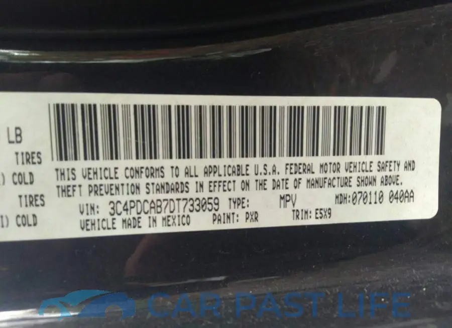 3C4PDCAB7DT733059# 9