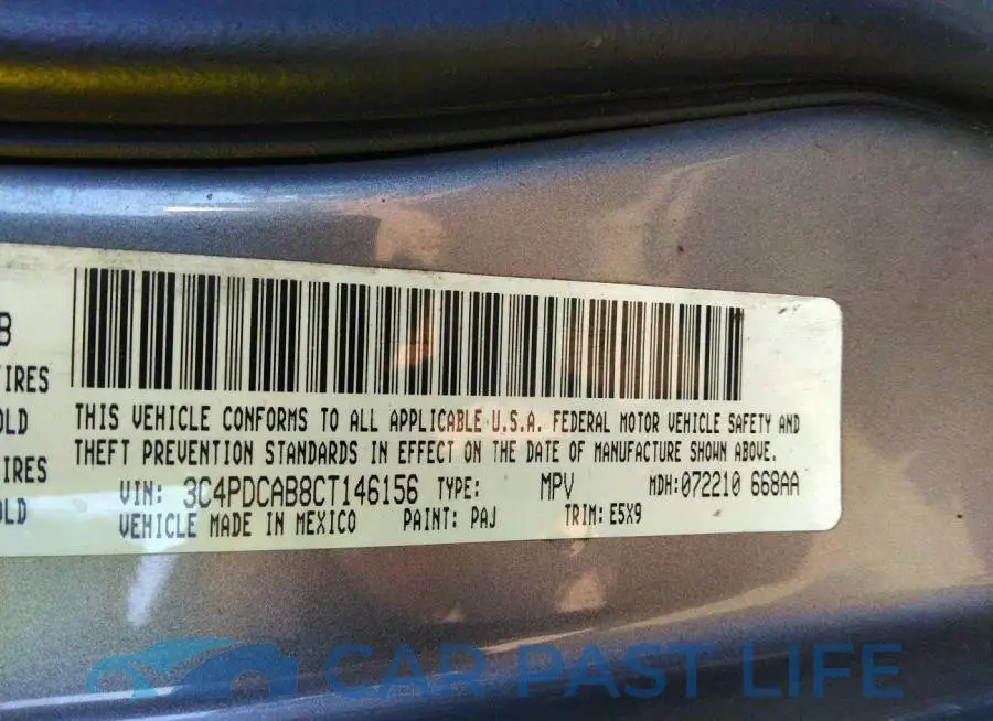 3C4PDCAB8CT146156# 9
