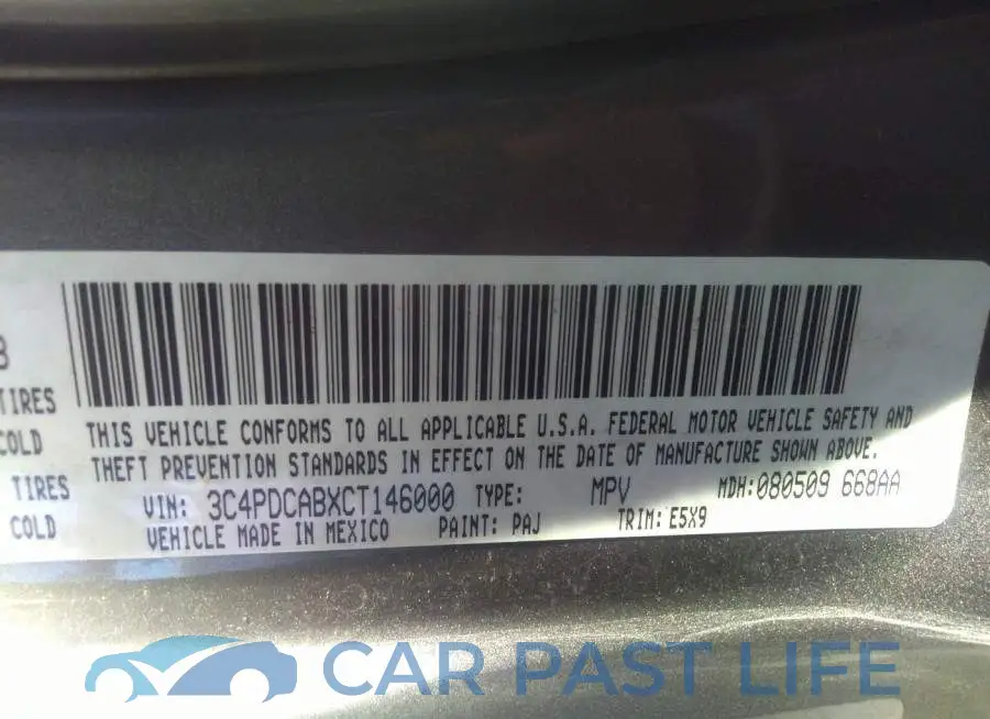 3C4PDCABXCT146000# 9
