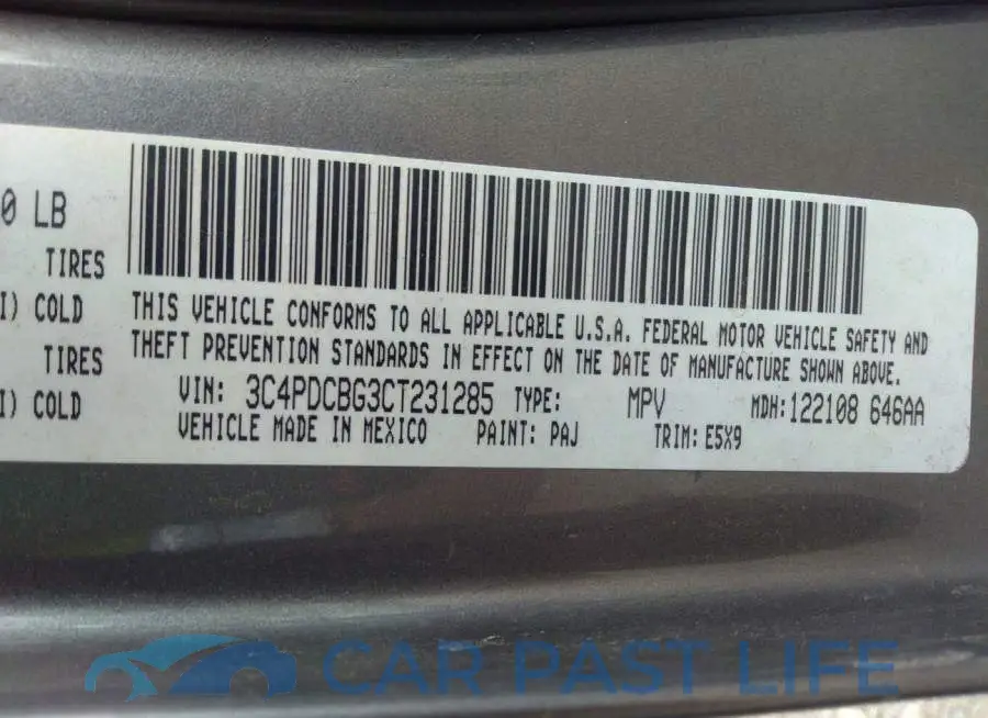 3C4PDCBG3CT231285# 9