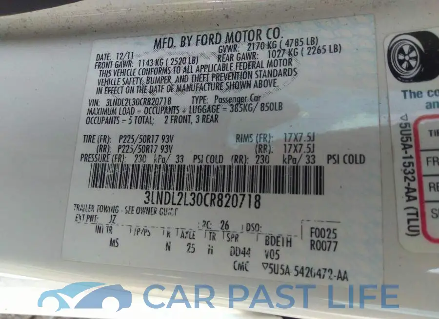 3LNDL2L30CR820718# 9