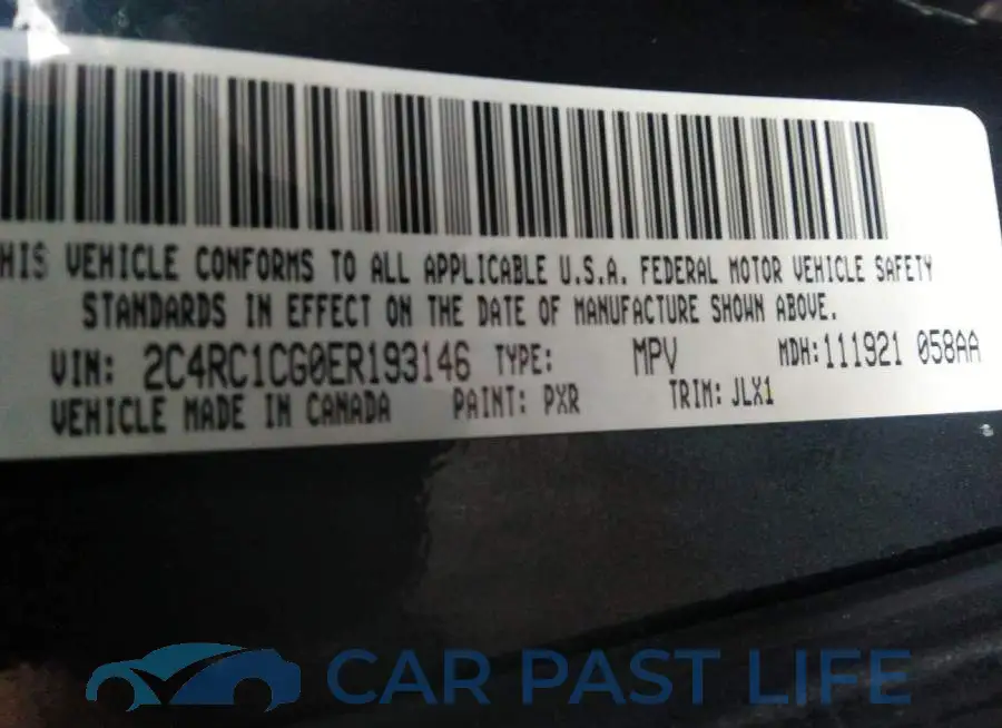 2C4RC1CG0ER193146# 9