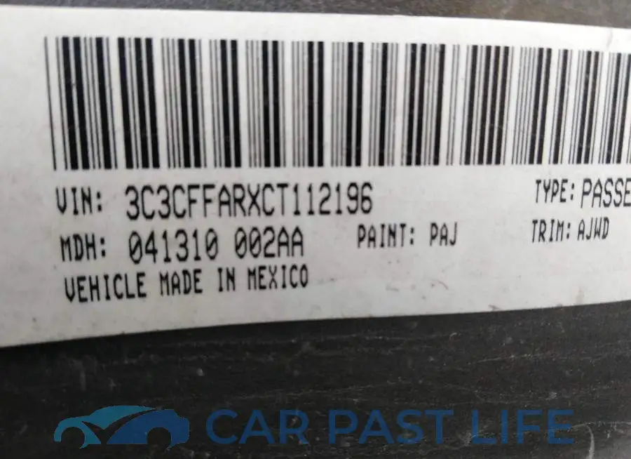 3C3CFFARXCT112196# 9