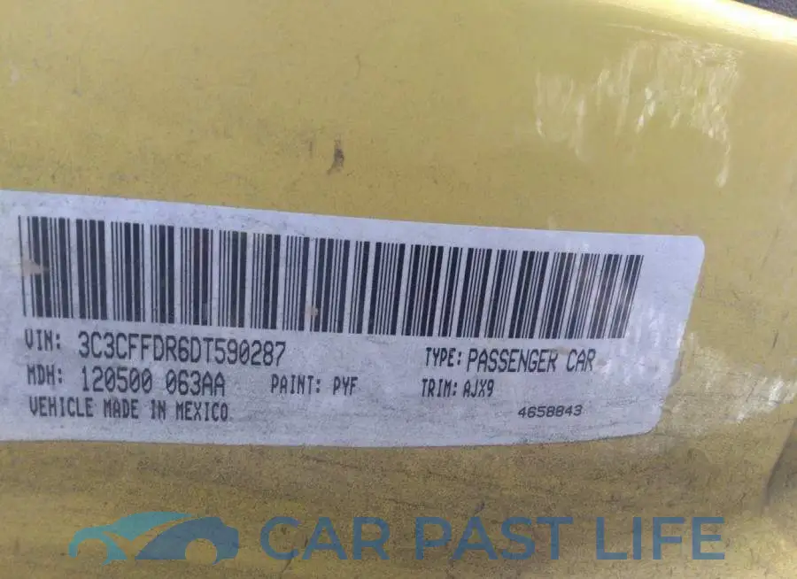 3C3CFFDR6DT590287# 9