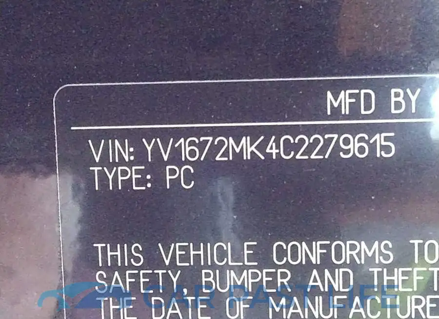 YV1672MK4C2279615# 9