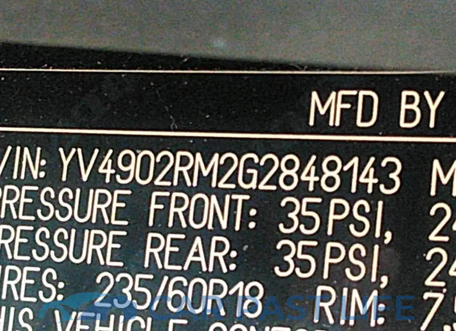 YV4902RM2G2848143# 9