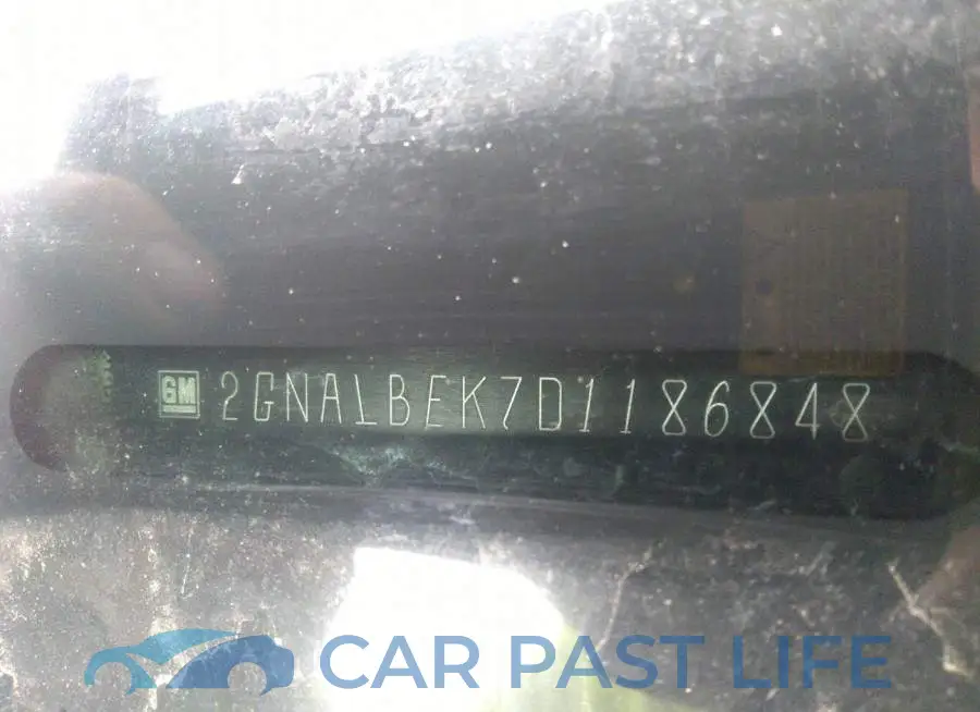 2GNALBEK7D1186848# 9