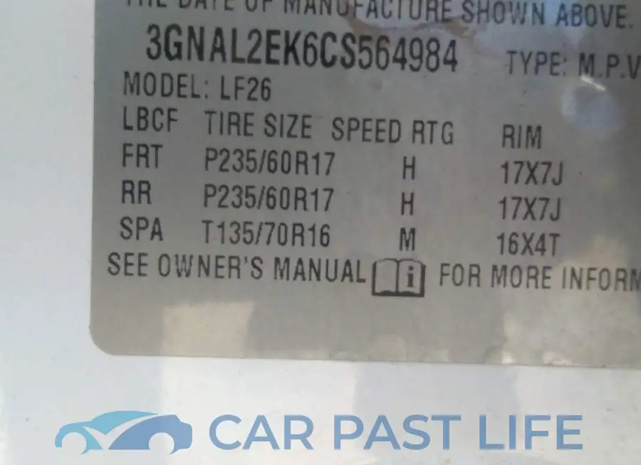 3GNAL2EK6CS564984# 9