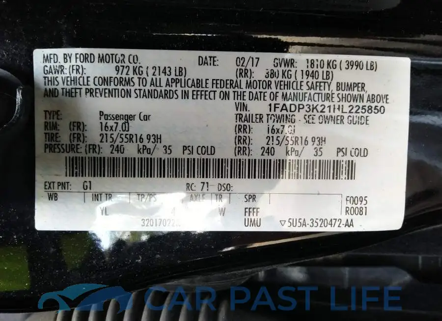 1FADP3K21HL225850# 9