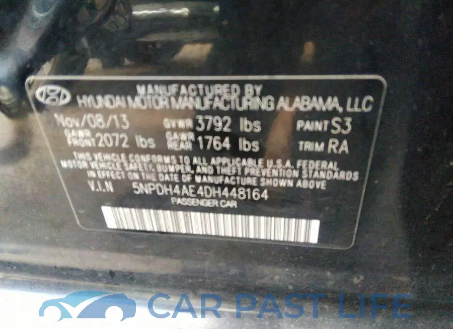 5NPDH4AE4DH448164# 9