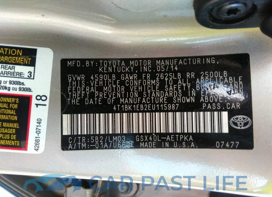 4T1BK1EB2EU115987# 9