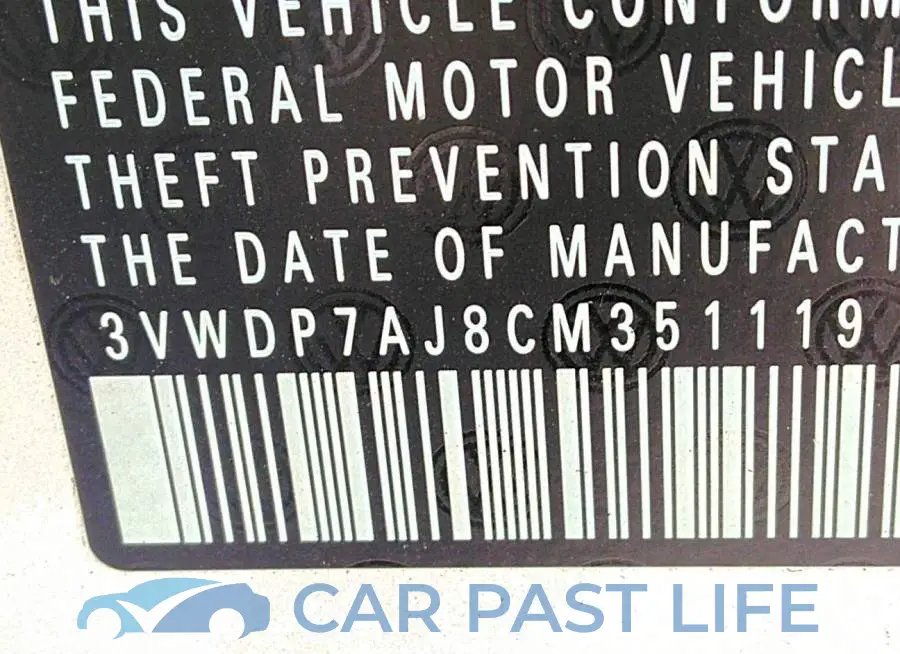3VWDP7AJ8CM351119# 9