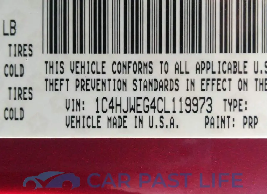 1C4HJWEG4CL119973# 9