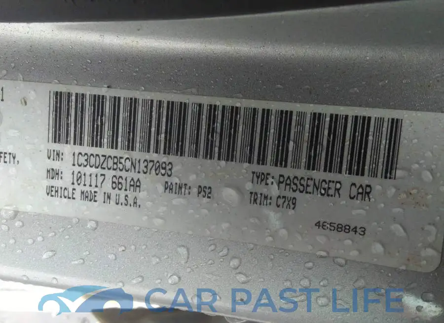 1C3CDZCB5CN137093# 9