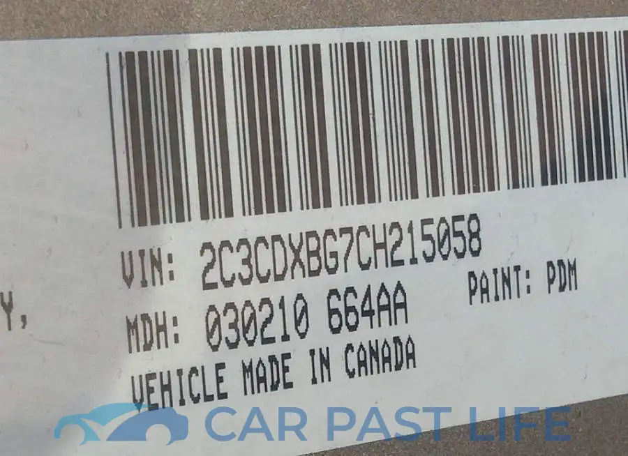 2C3CDXBG7CH215058# 9