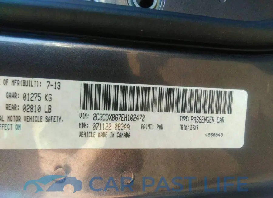 2C3CDXBG7EH102472# 9
