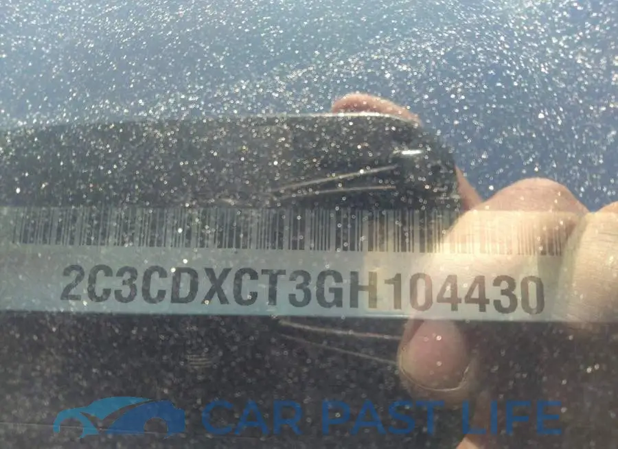 2C3CDXCT3GH104430# 9