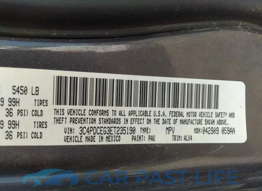 3C4PDCEG3ET235190# 9