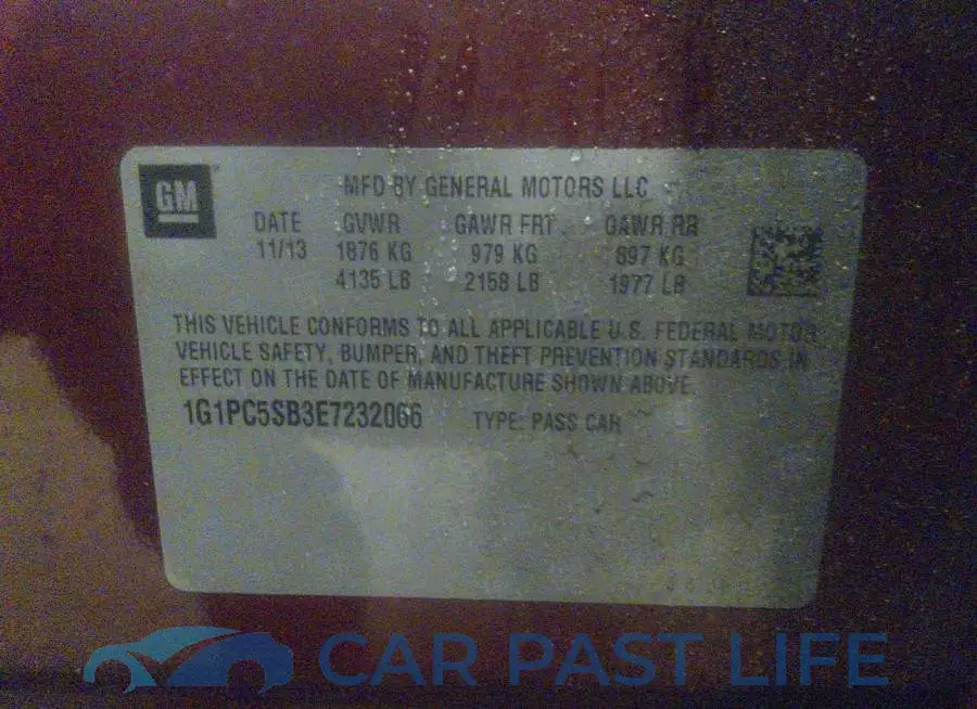 1G1PC5SB3E7232066# 9
