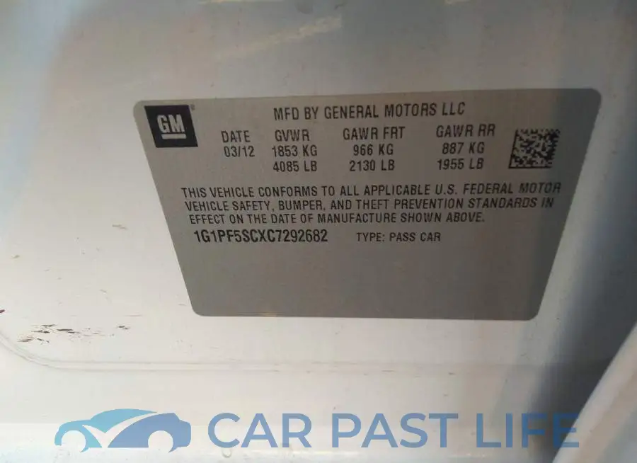 1G1PF5SCXC7292682# 9