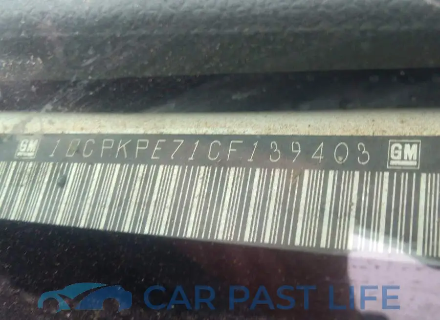 1GCPKPE71CF139403# 9
