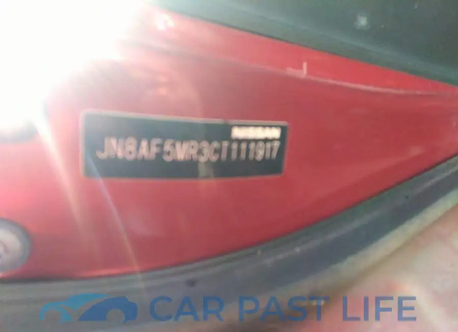 JN8AF5MR3CT111917# 9