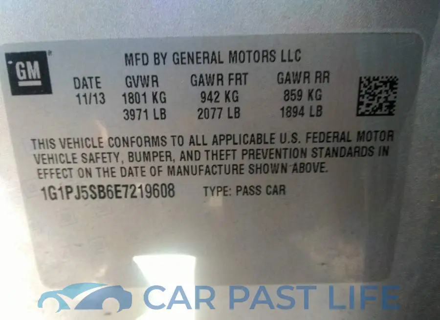 1G1PJ5SB6E7219608# 9