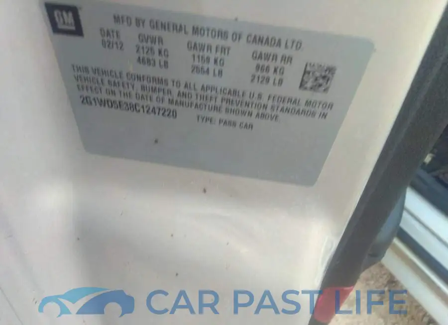 2G1WD5E38C1247220# 9