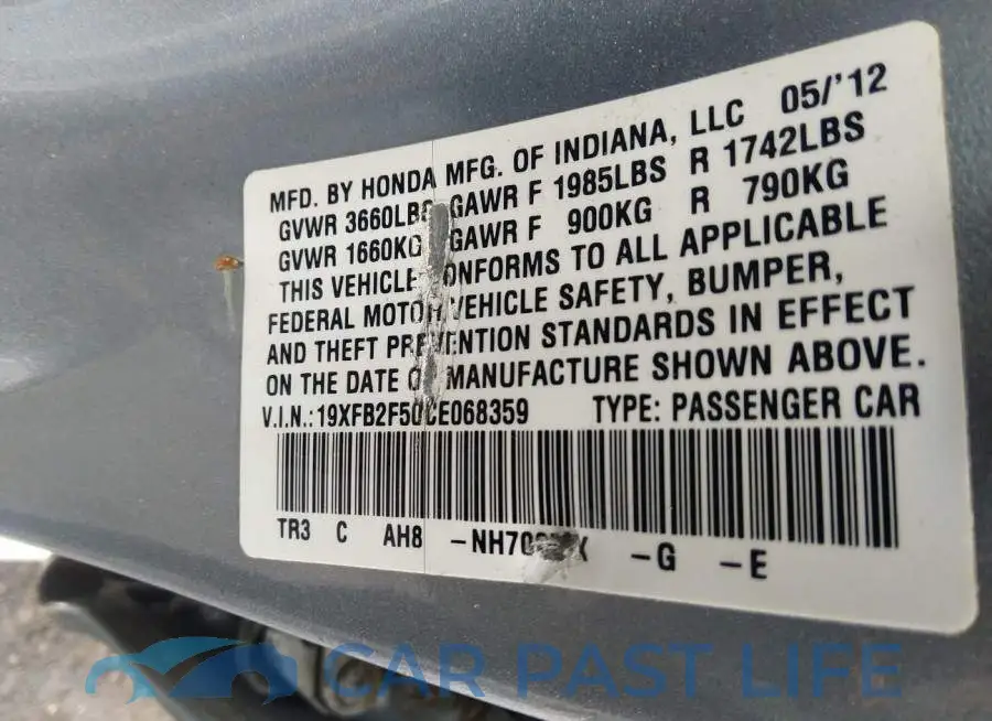 19XFB2F50CE068359# 9
