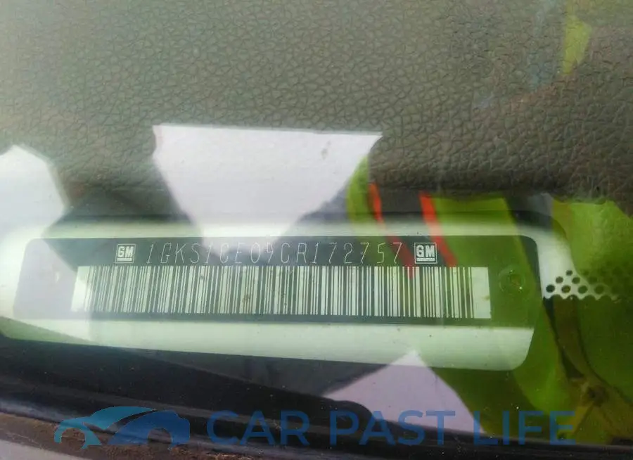 1GKS1CE09CR172757# 9