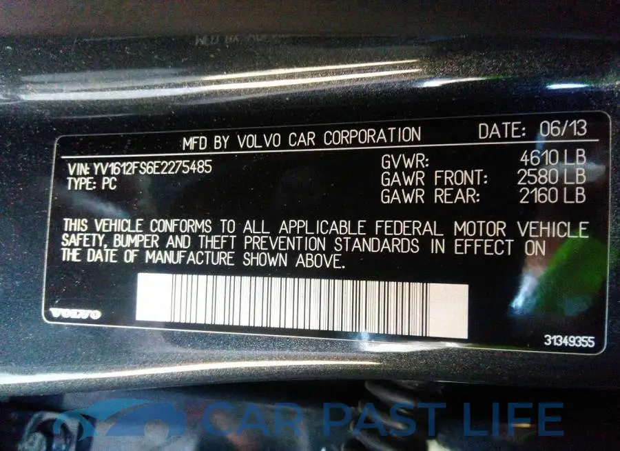 YV1612FS6E2275485# 9